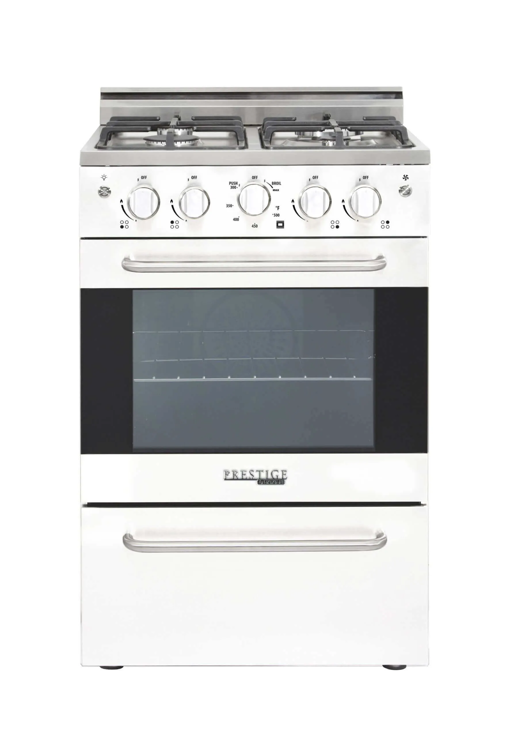 Unique Prestige 24" Convection Gas Range (Electric Ignition)
