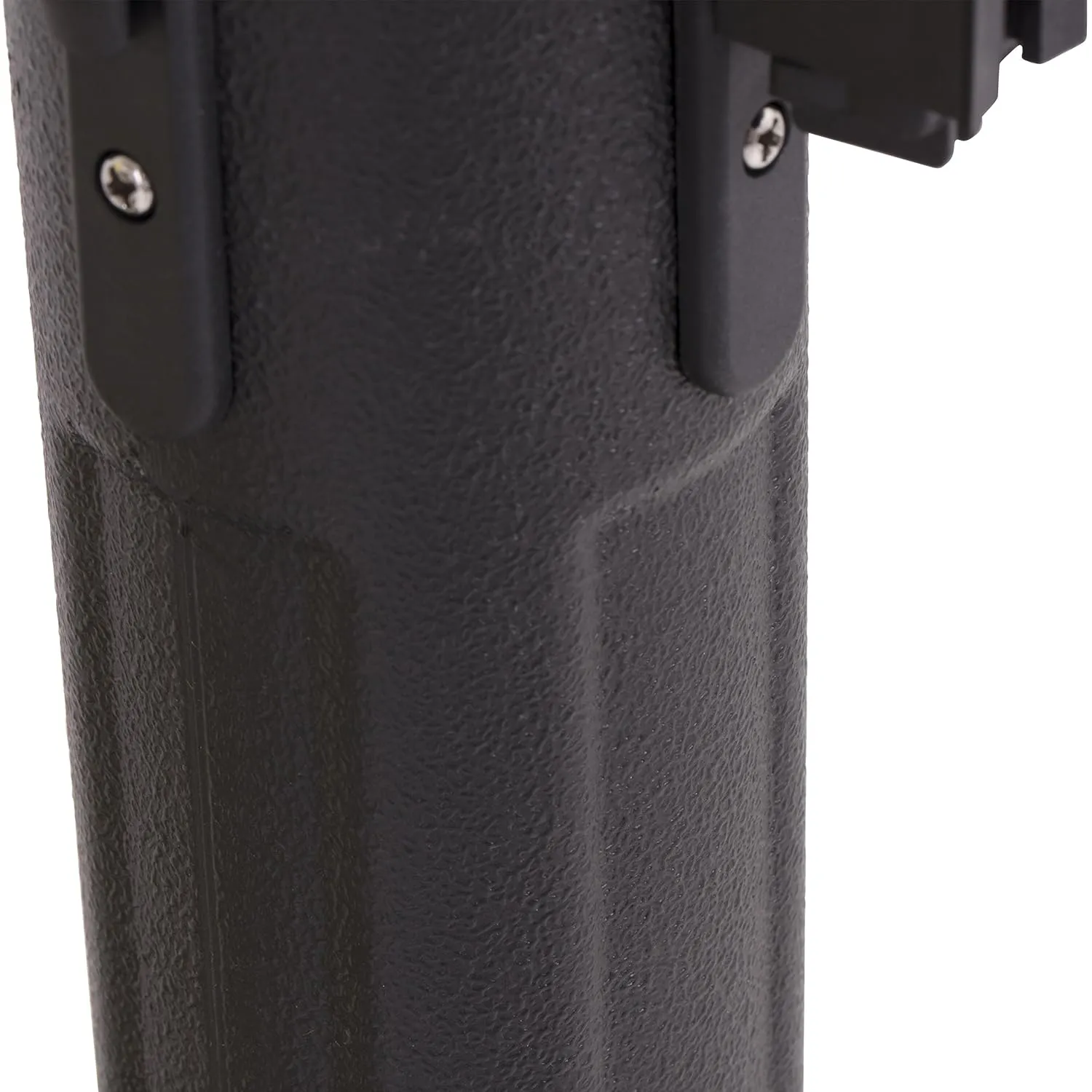 US Weight Stanchion 2-Pack with 6.5 Foot Retractable Barrier Belt - Crowd Control Barriers With Easy-Connect Assembly - No tools Required - Made in the USA