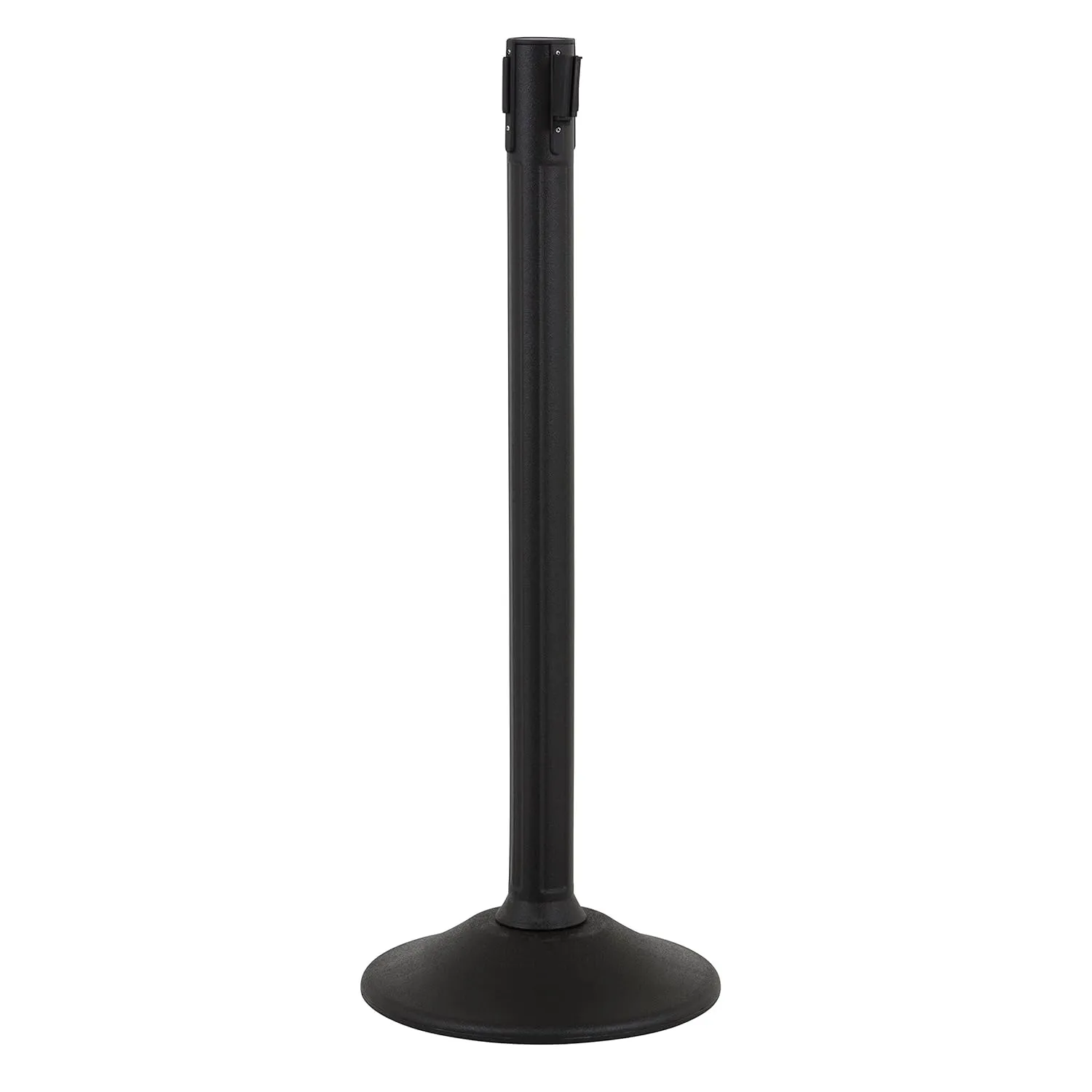 US Weight Stanchion 2-Pack with 6.5 Foot Retractable Barrier Belt - Crowd Control Barriers With Easy-Connect Assembly - No tools Required - Made in the USA