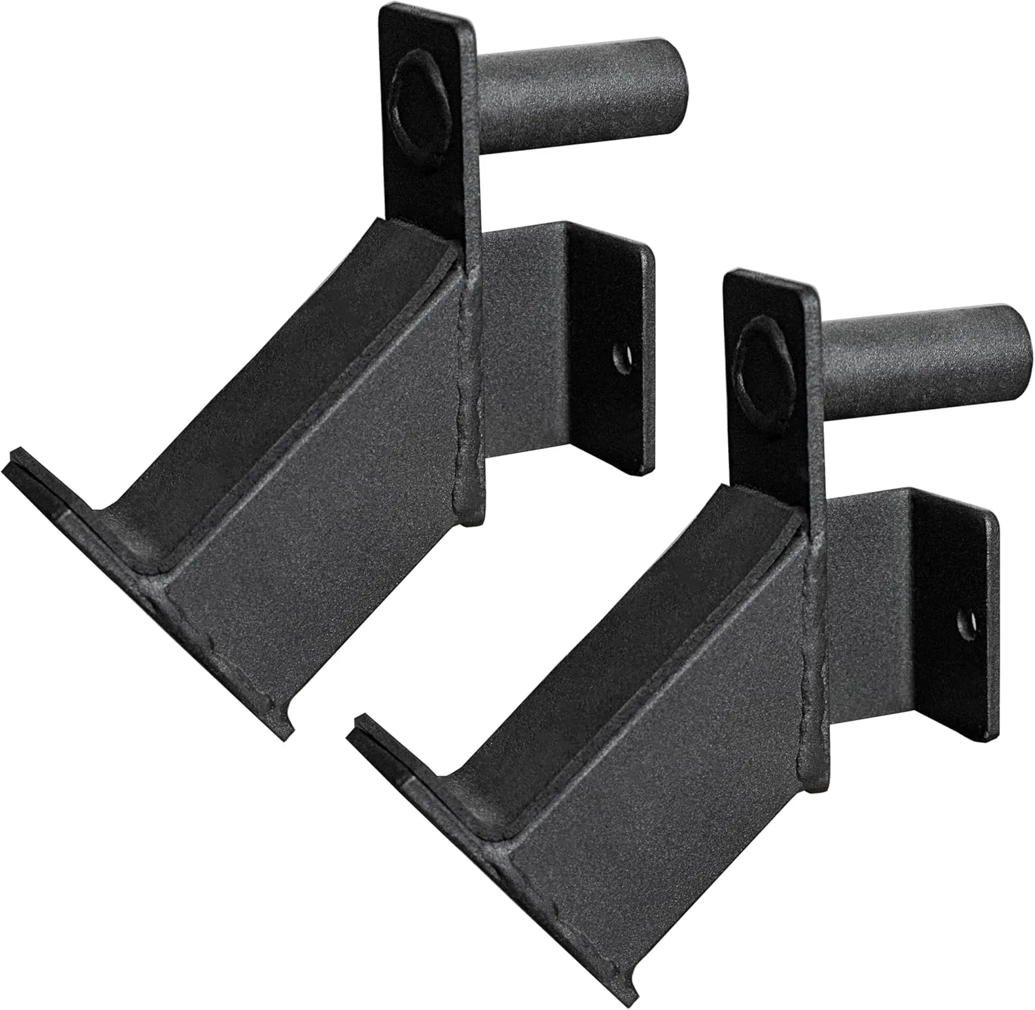 Valor Fitness Safety Bar Extension Accessory Set for 2x2 Inch Frame with 1 Inch Hole - Fits Compatible Valor Power Racks - Home Gym Equipment