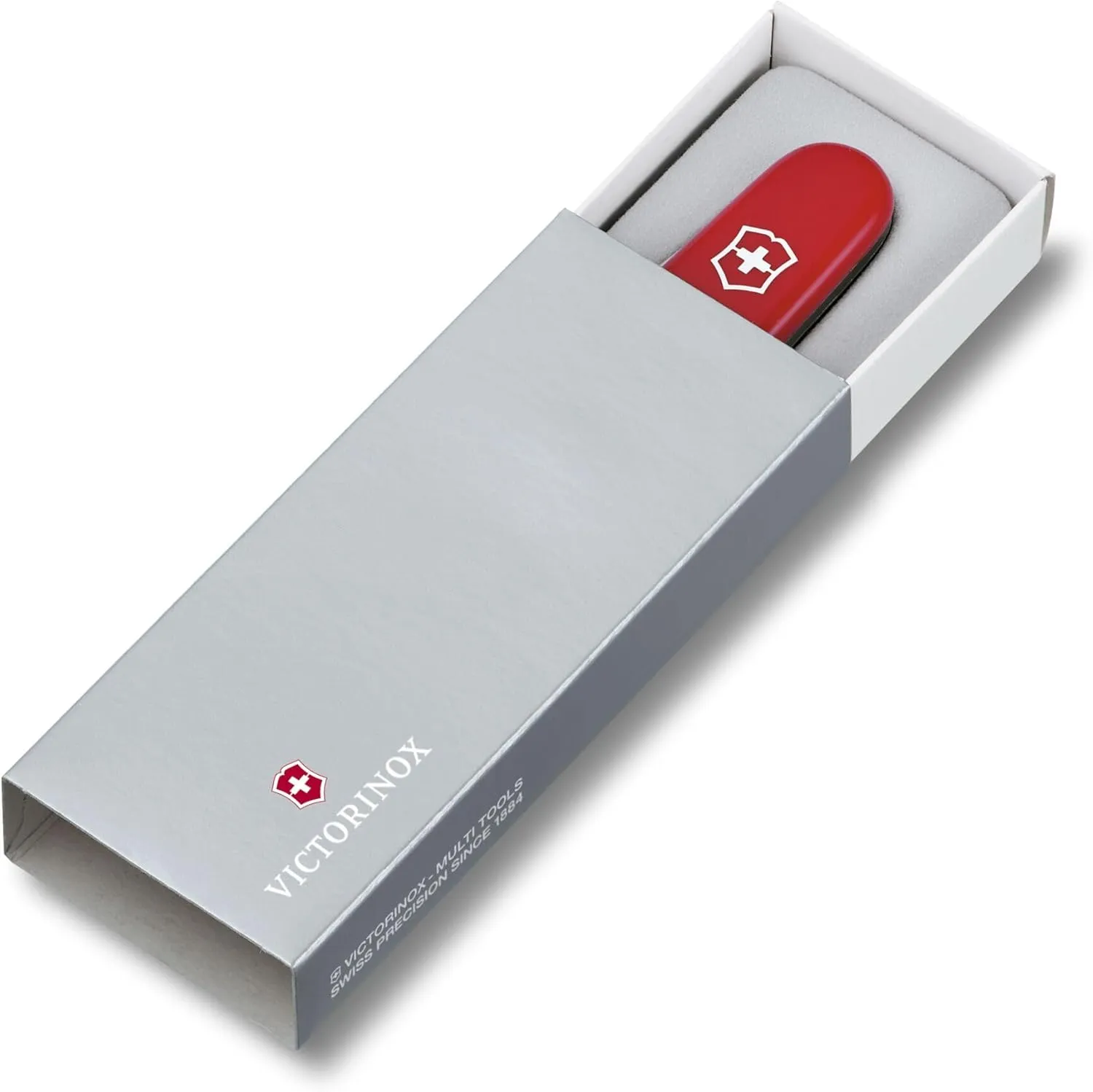 Victorinox Spartan Swiss Army Knife, 12 Functions, Swiss Made Pocket Knife with Corkscrew, Can Opener and Screwdriver - Red