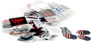 Viper Assorted Dimplex Dart Flights: 50 Sets of Flights, 150 Pieces