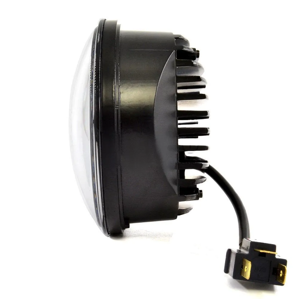 VisionPRO 8600C Series 5 3/4" Chrome LED Projection Daymaker Headlight for Harley Sportster, Dyna and Other Models