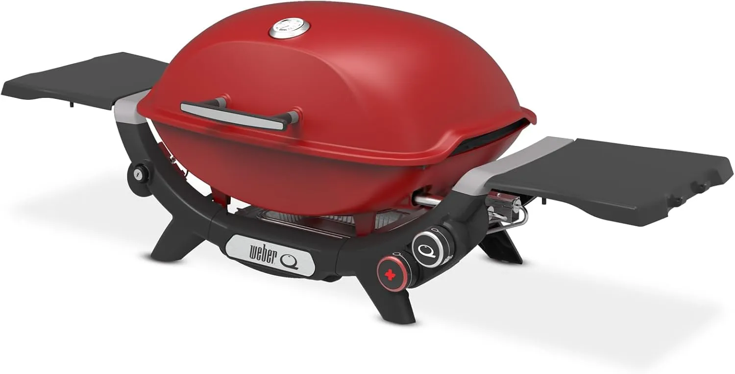 Weber Q 2800N  Liquid Propane Grill, Flame Red