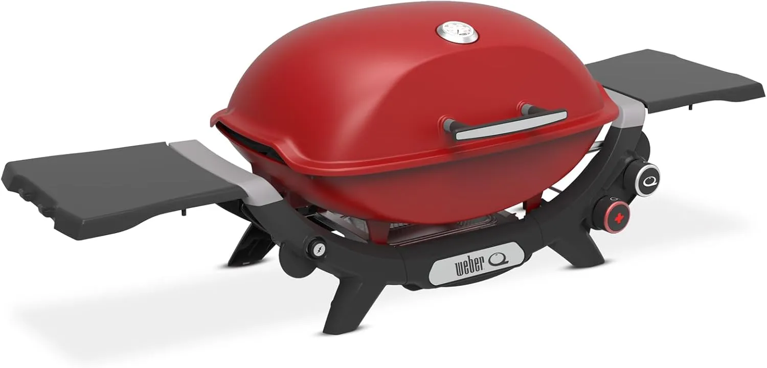 Weber Q 2800N  Liquid Propane Grill, Flame Red