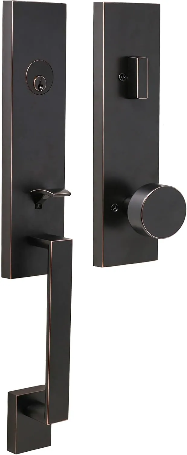 Weslock Leighton Entry Handle (Oil Rubbed Bronze)