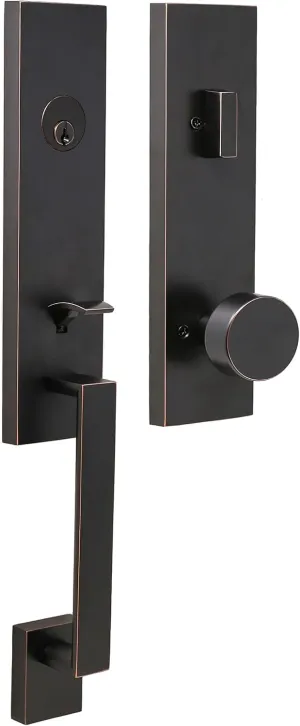 Weslock Leighton Entry Handle (Oil Rubbed Bronze)