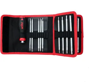 Wiha 28189 15 Piece Drive-Loc VI Wallet Set