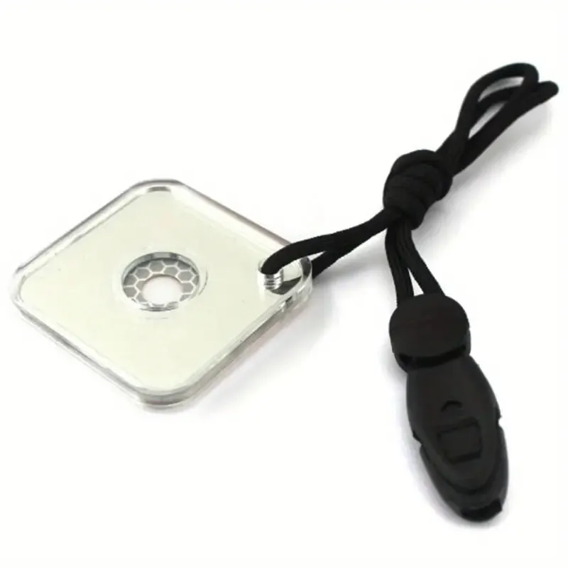 Wild West Beacon: Compact Emergency Signal Mirror for Outdoor Survival