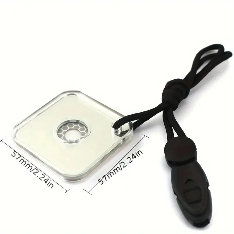 Wild West Beacon: Compact Emergency Signal Mirror for Outdoor Survival