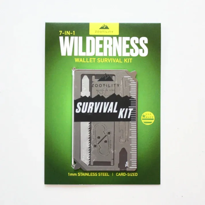 Wilderness Wallet Survival Kit