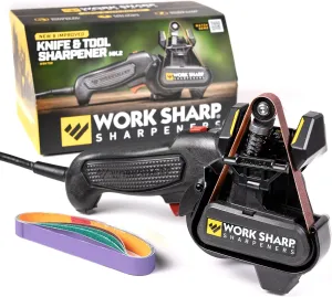 Work Sharp MK2 Professional Electric Knife and Tool Sharpener - Adjustable Tool and Knife Sharpening System