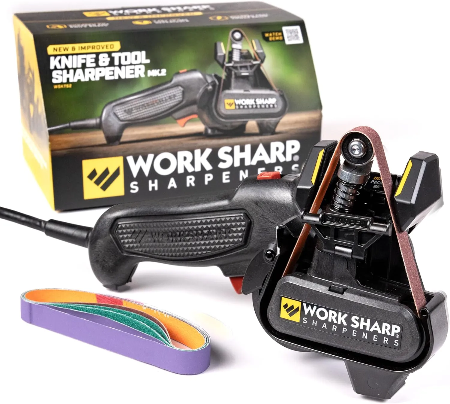Work Sharp MK2 Professional Electric Knife and Tool Sharpener - Adjustable Tool and Knife Sharpening System