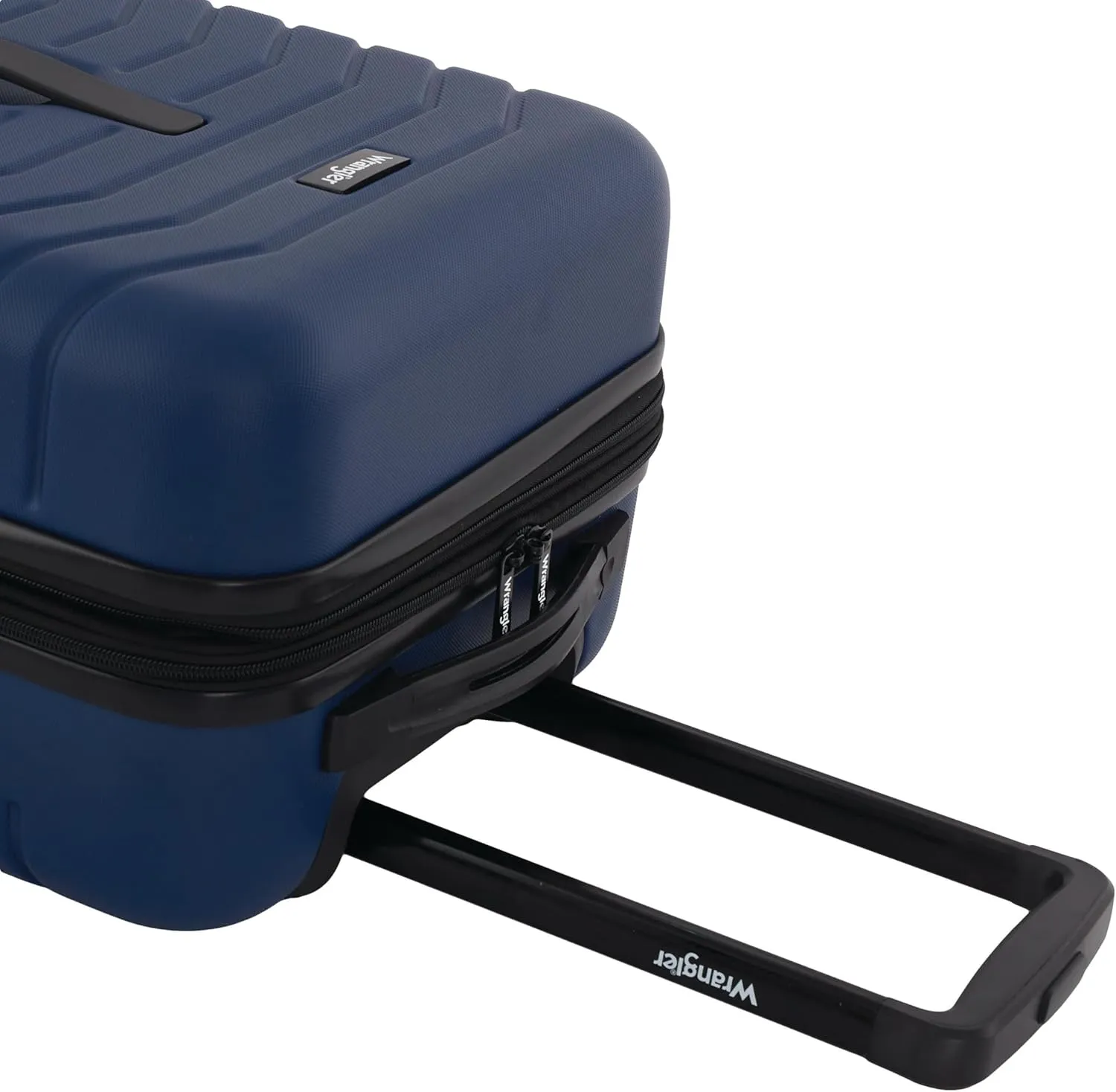 Wrangler Trunk Spinner Set, Poseidon Blue, 2 Luggage & 2 Packing Cubes