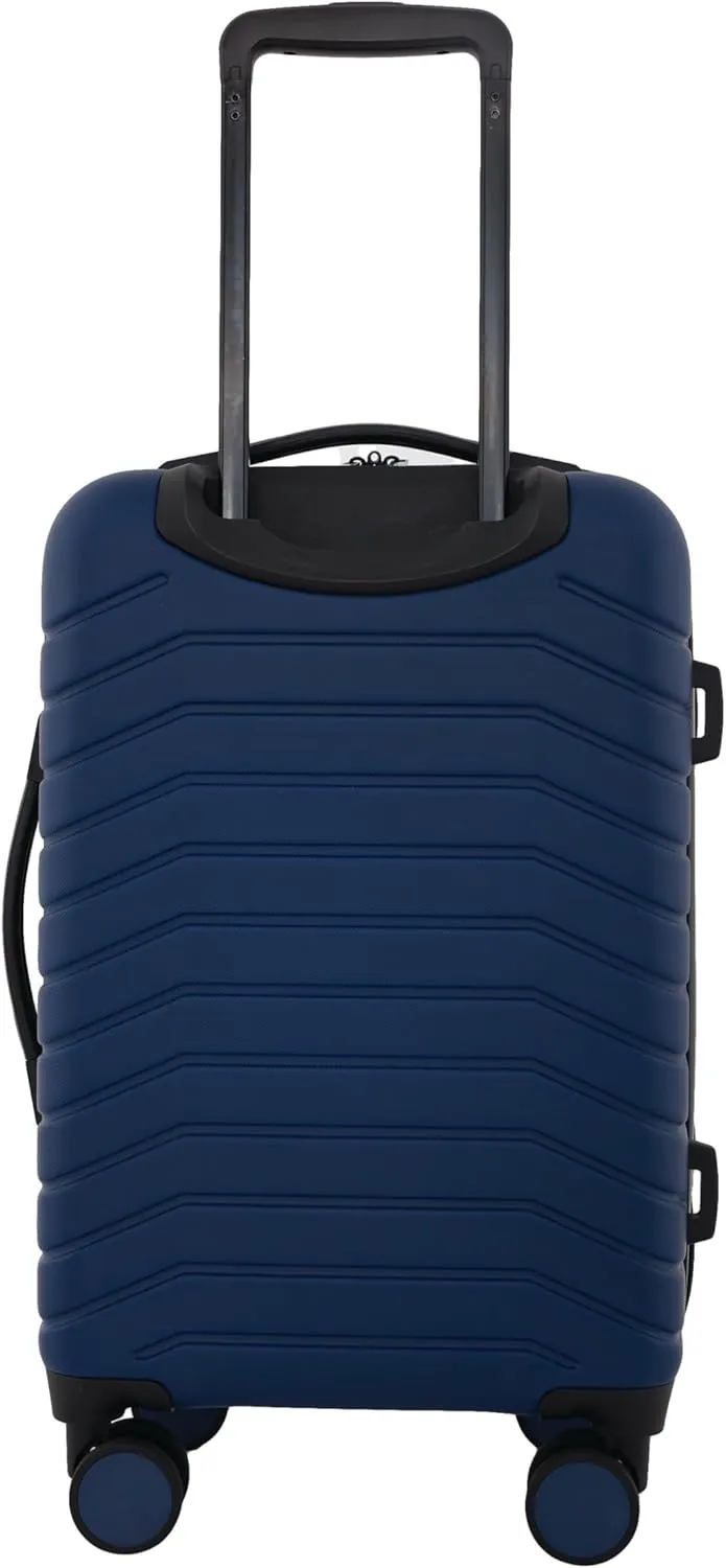Wrangler Trunk Spinner Set, Poseidon Blue, 2 Luggage & 2 Packing Cubes