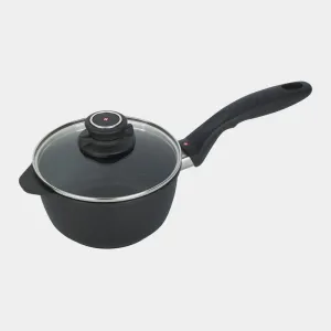 XD6720C SWISS DIAMOND NONSTICK SAUCEPAN, 3.2 QT WITH GLASS LID