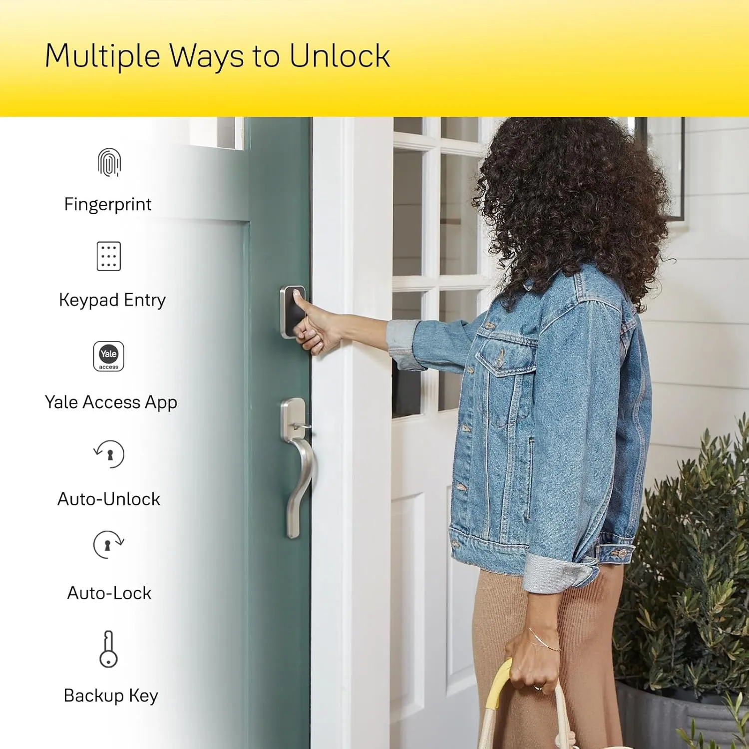 Yale Assure Lock 2 Touch Deadbolt, Oil Rubbed Bronze Key-Free Smart Entry Door Lock with Wi-Fi Connected Touchscreen Keypad and Fingerprint Scanner for Code Entry and Remote Access, YRD430-F-WF1-0BP